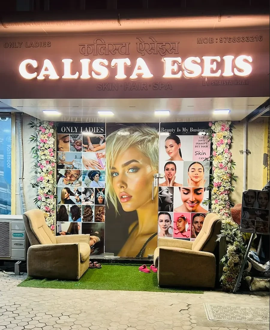 Calista Eseis — Kurla West salon storefront in Mumbai